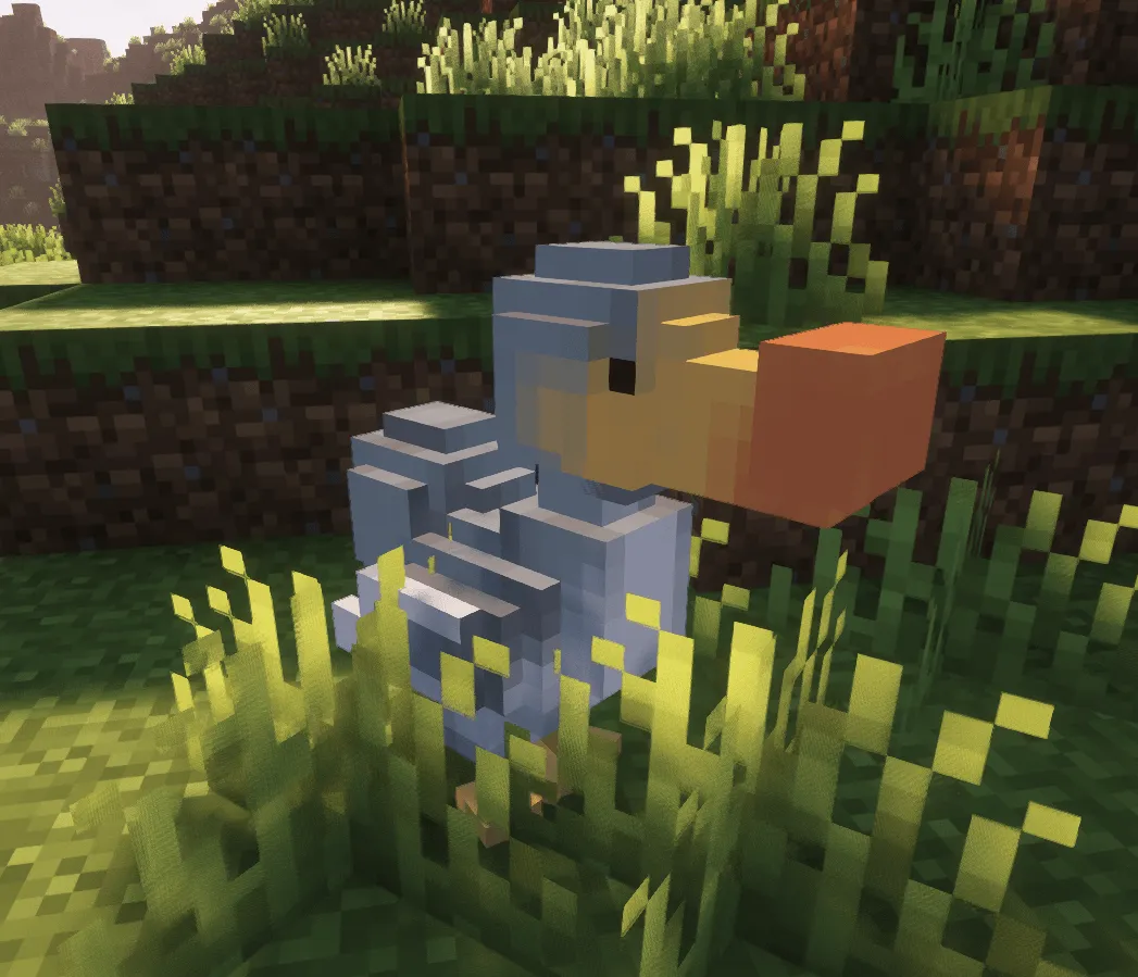 Chicken as Dodo  — скриншот 2 (Текстуры, Minecraft)