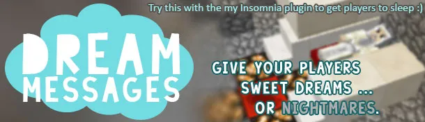 Dream Messages — скриншот 1 (Плагины, Minecraft)