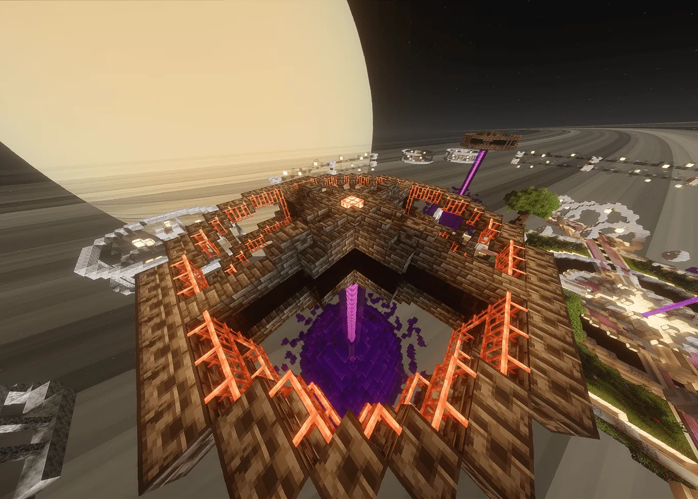 Ultimate End Hub, Карты, Minecraft