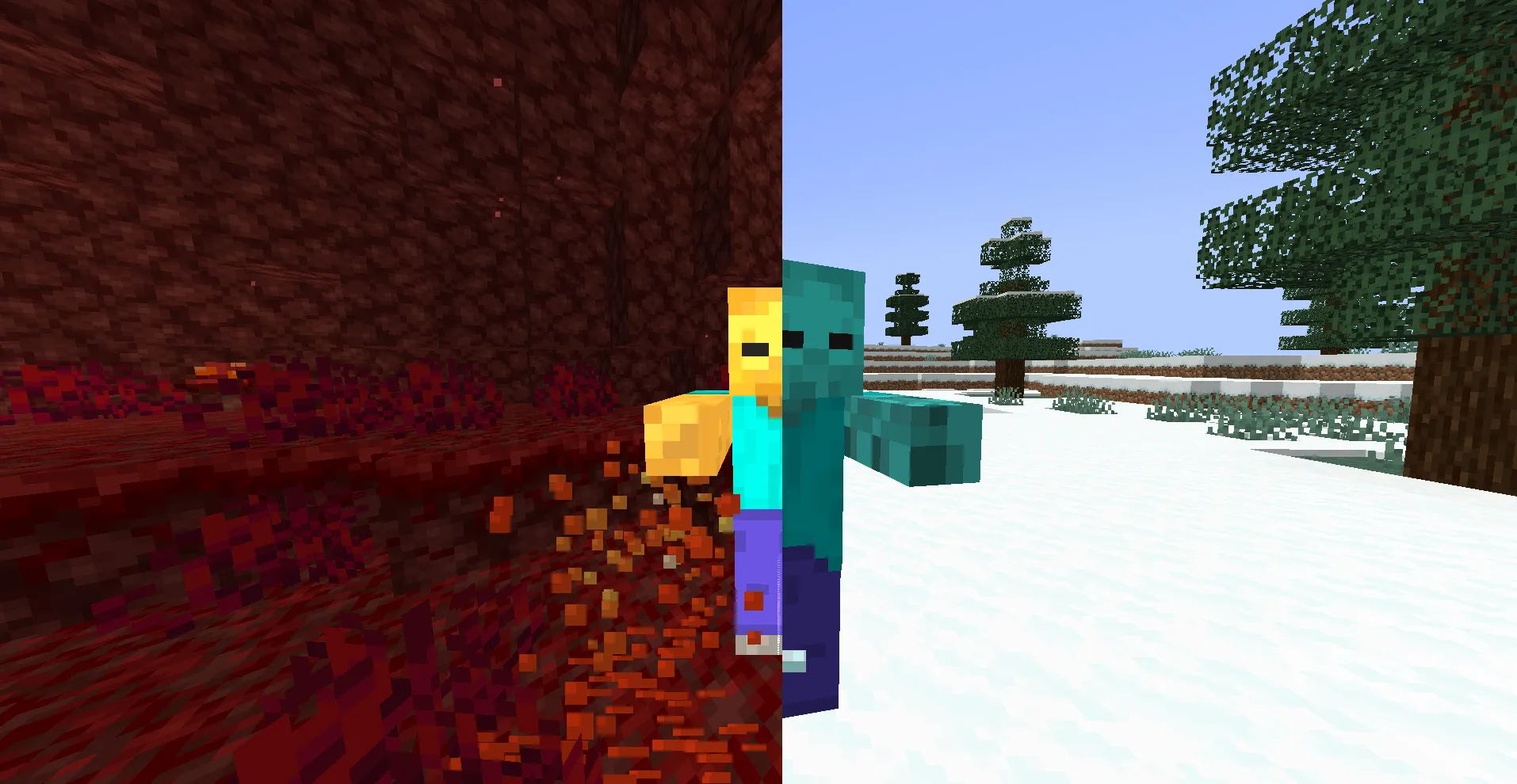Many new monsters, Моды, Minecraft