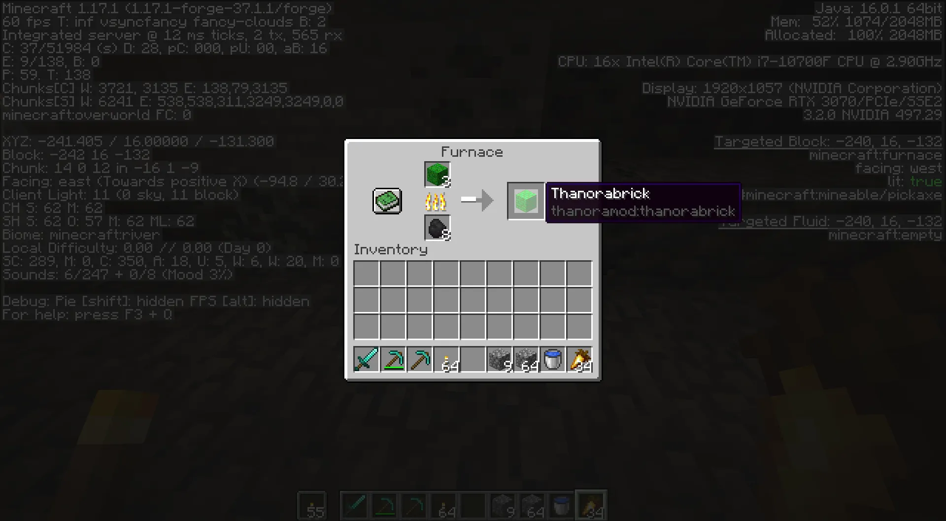 Thanora: Dimensions and Adventures, Моды, Minecraft