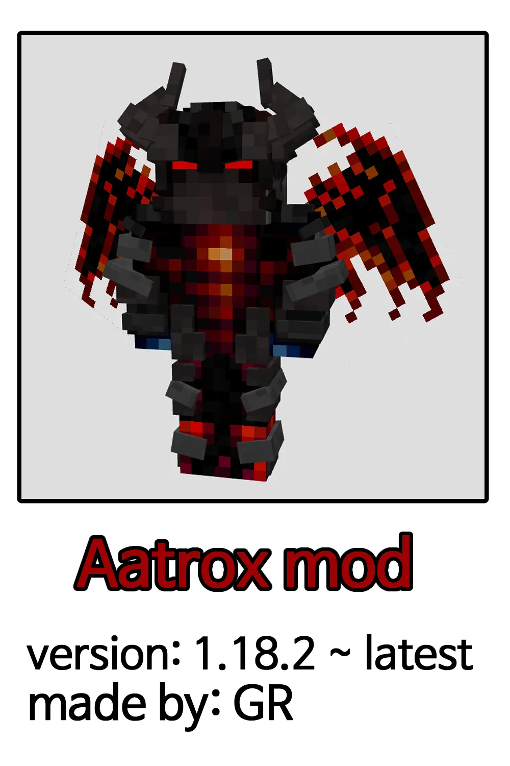 GR's Aatrox: epic fight & better combat, Моды, Minecraft