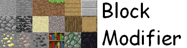 BlockModifier — скриншот 1 (Плагины, Minecraft)