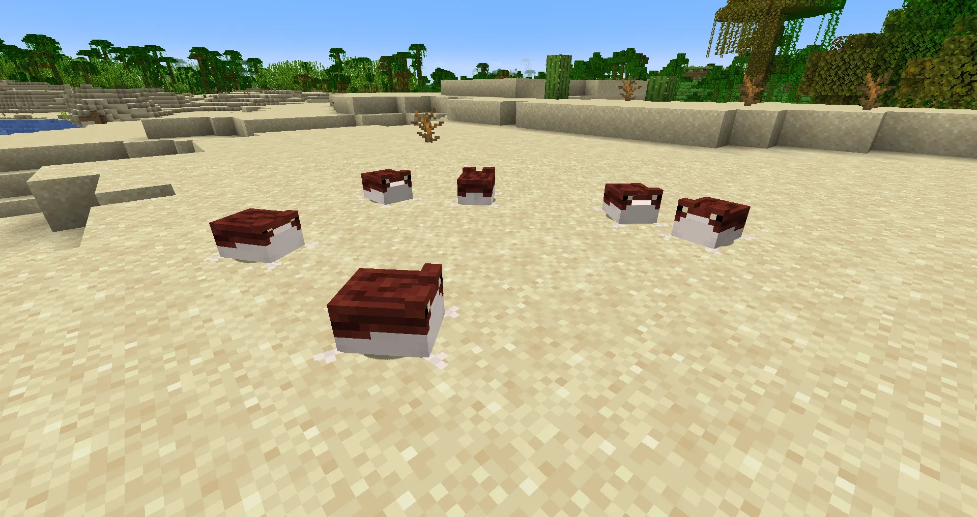 Croaking Companions — скриншот 1 (Моды, Minecraft)