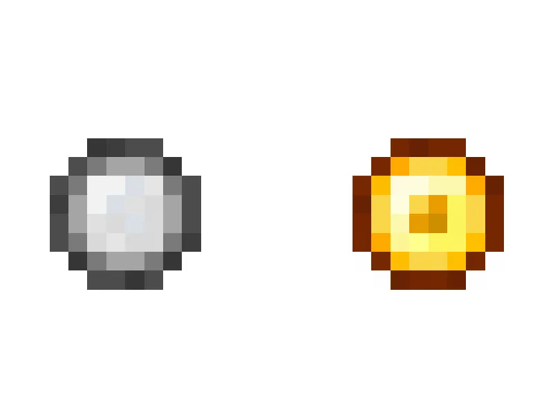 Coins Resource Pack  — скриншот 1 (Текстуры, Minecraft)