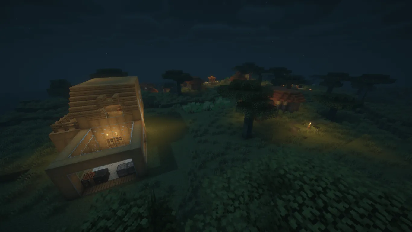 Wooden Modern House — скриншот 3 (Карты, Minecraft)