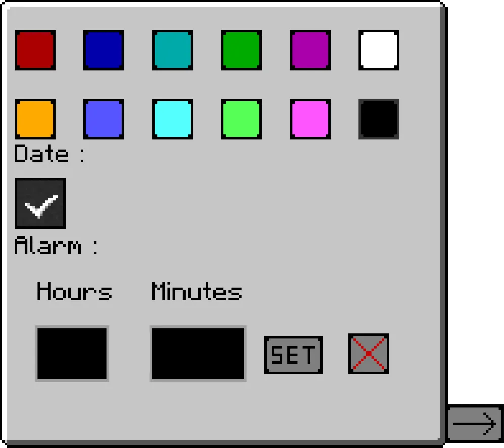 Realtime Clock and Timers, Моды, Minecraft