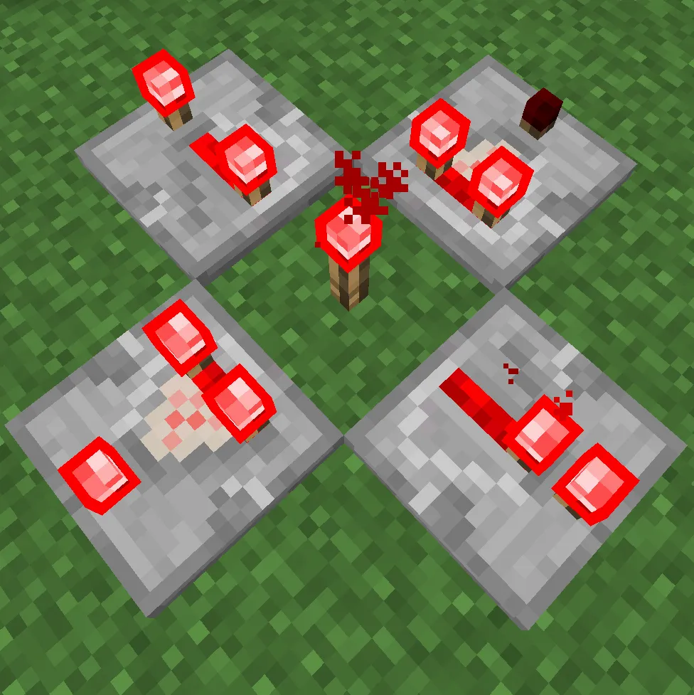 New Redstone Torch for Older versions — скриншот 1 (Текстуры, Minecraft)
