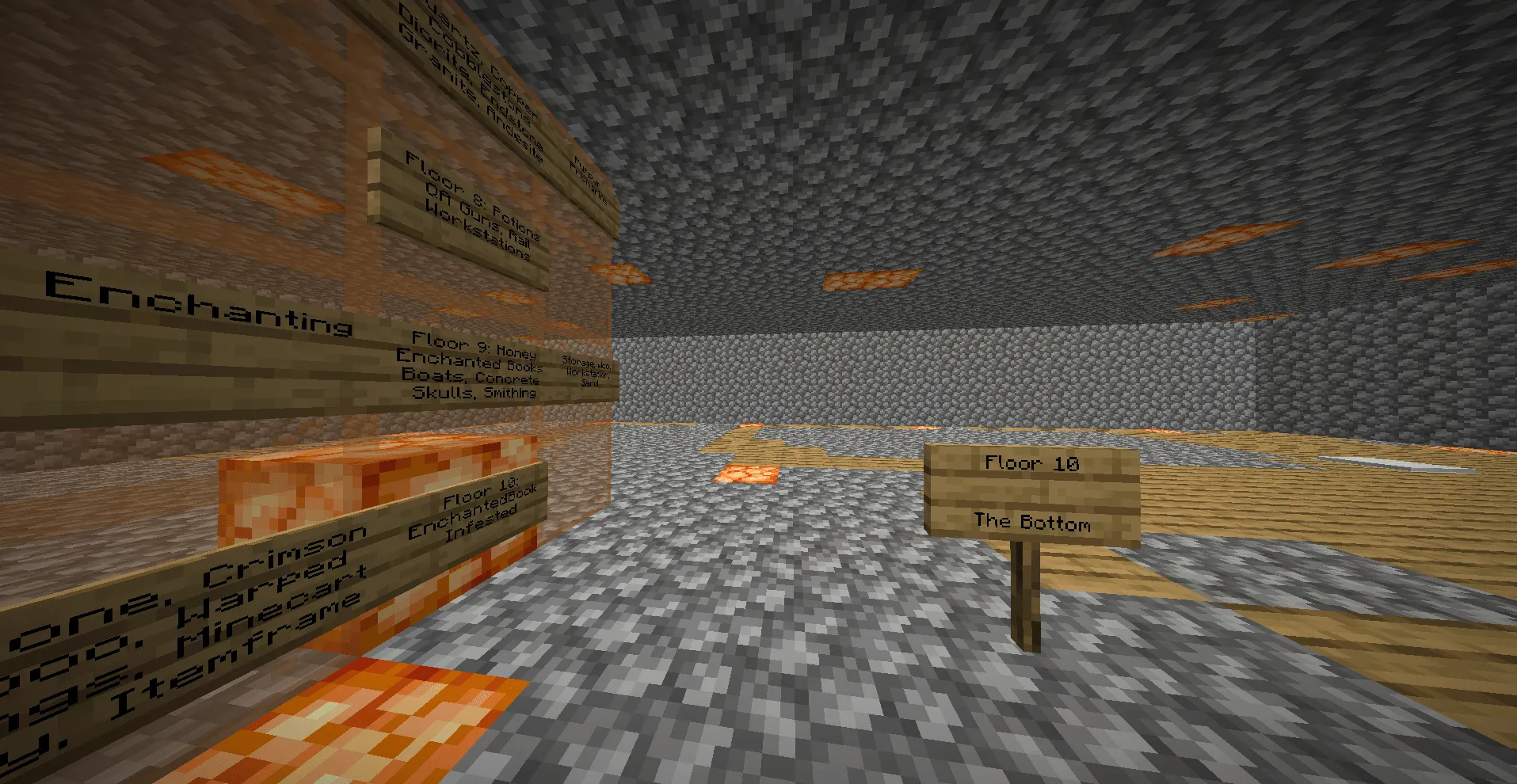 Seventh Sky Syndicate Chestshop Mall v1.1 — скриншот 11 (Карты, Minecraft)