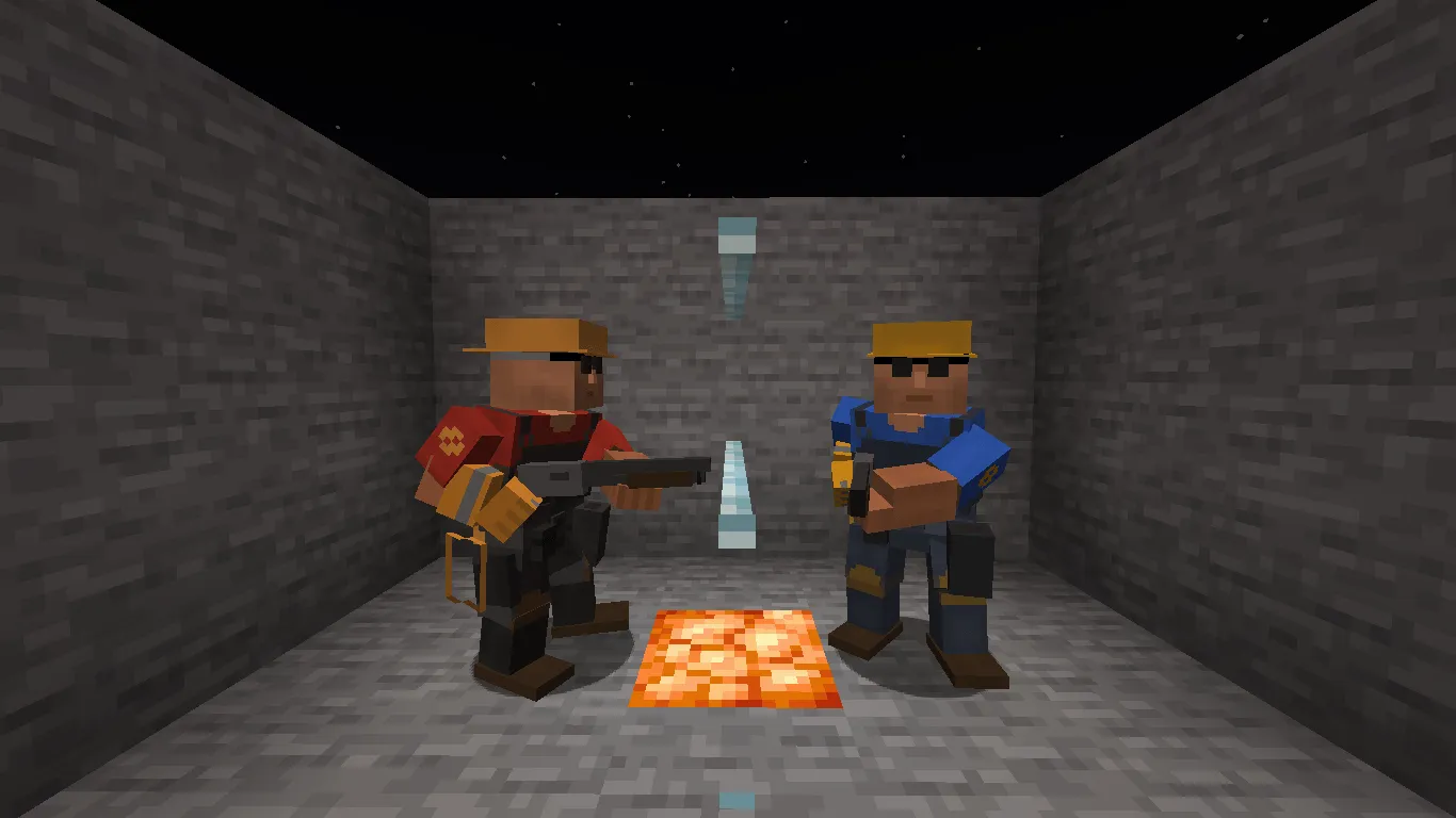 TF2 Mobs, Моды, Minecraft