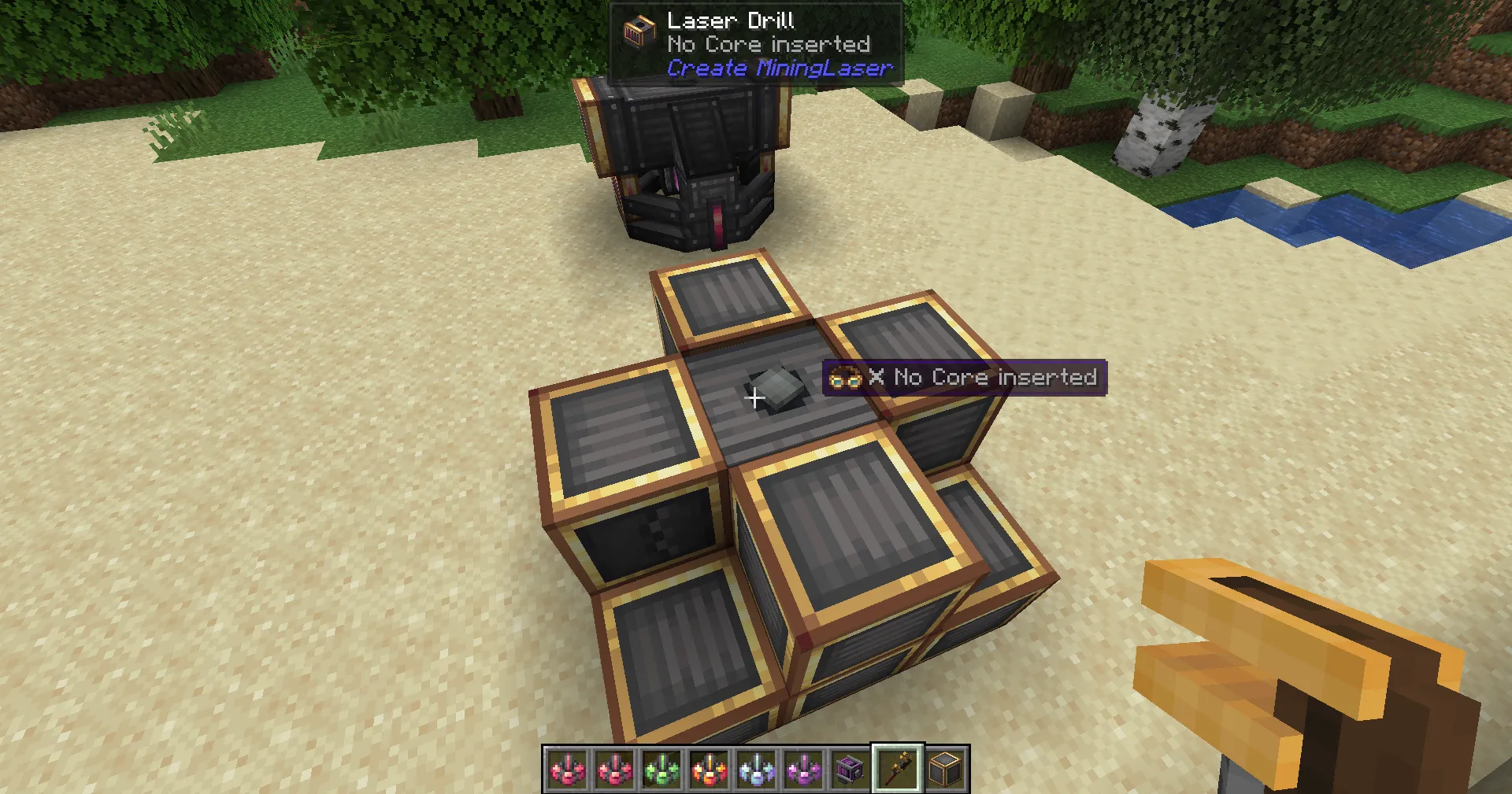 Create: Mining Laser, Моды, Minecraft