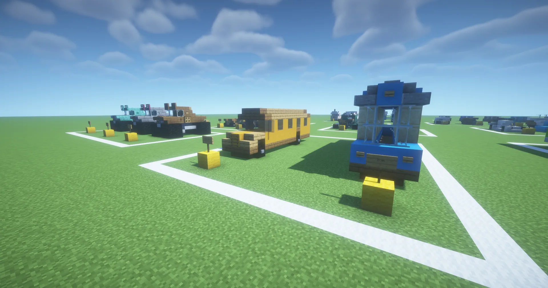 Vehicles Pack (100+ Schematics) — скриншот 4 (Карты, Minecraft)