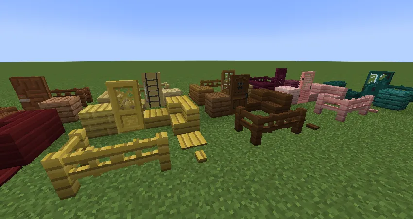 Polished Planks, Моды, Minecraft
