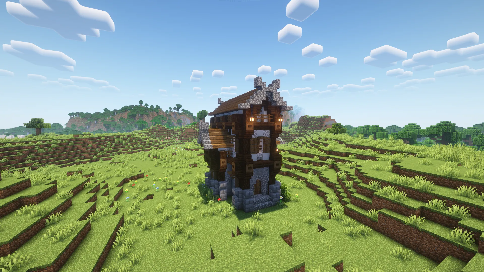 Villager Cartographer House — скриншот 3 (Моды, Minecraft)