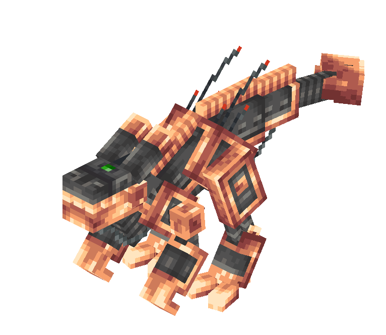 Robot Dinos, Моды, Minecraft