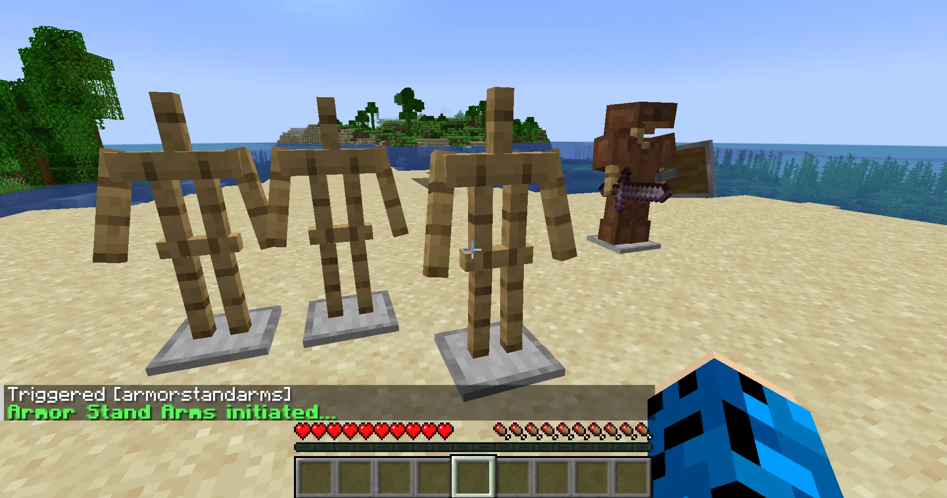 Armor Stand Arms (RPG Theme), Моды, Minecraft