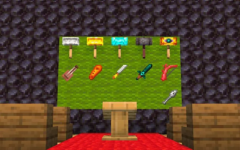 Goiler Weapony, Моды, Minecraft