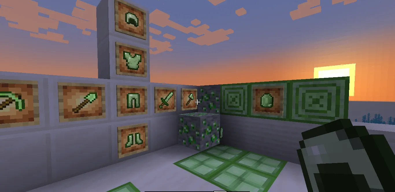 The Esmeraldite Mod, Моды, Minecraft