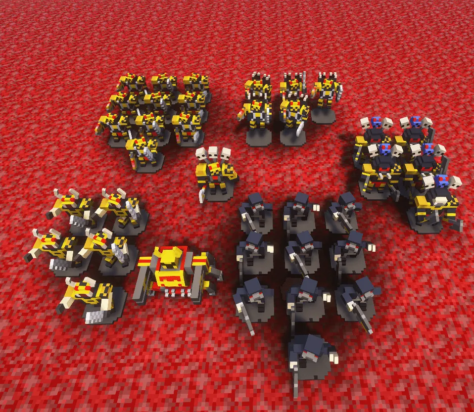 Tabletop 40K [CHAOS], Моды, Minecraft