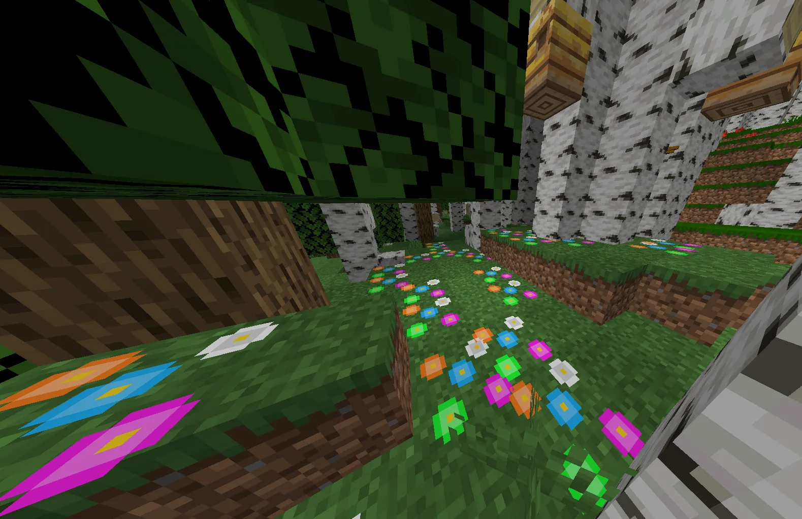 birch forest, Моды, Minecraft