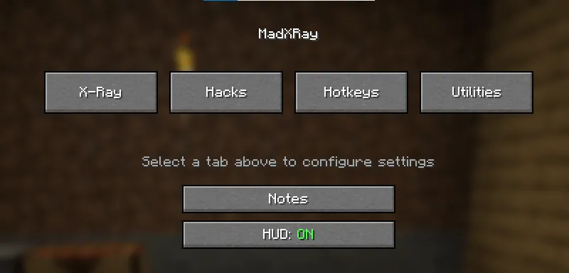 Madxray hacks, Моды, Minecraft