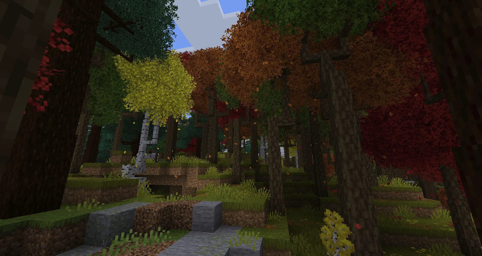 rainbow's foliage: polytone, Текстуры, Minecraft