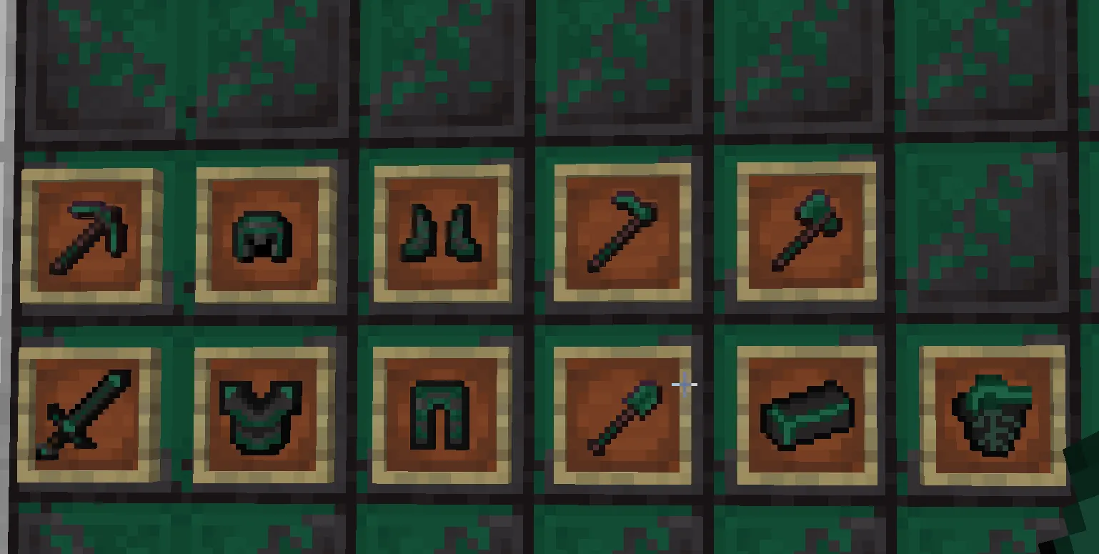 Entherite, Моды, Minecraft