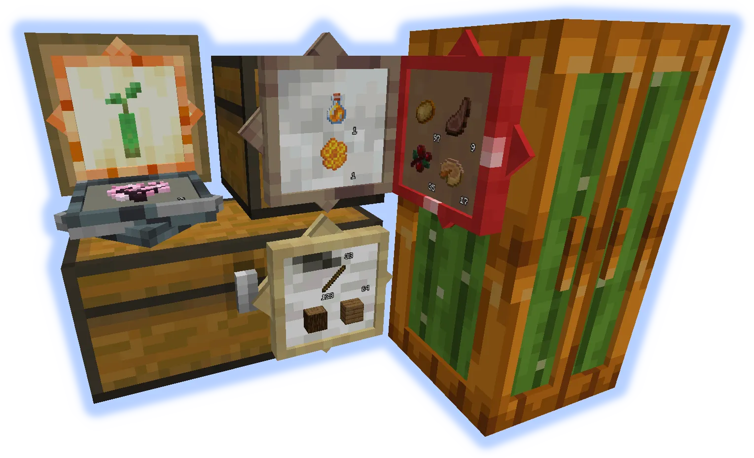 MultiStorage [Fabric], Моды, Minecraft