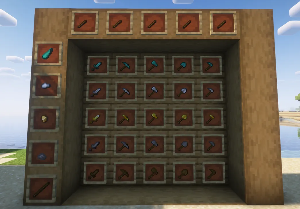 Mini Tools, Моды, Minecraft