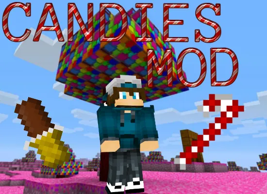 To Many Candies Mod {Forge 1.8} — скриншот 4 (Моды, Minecraft)
