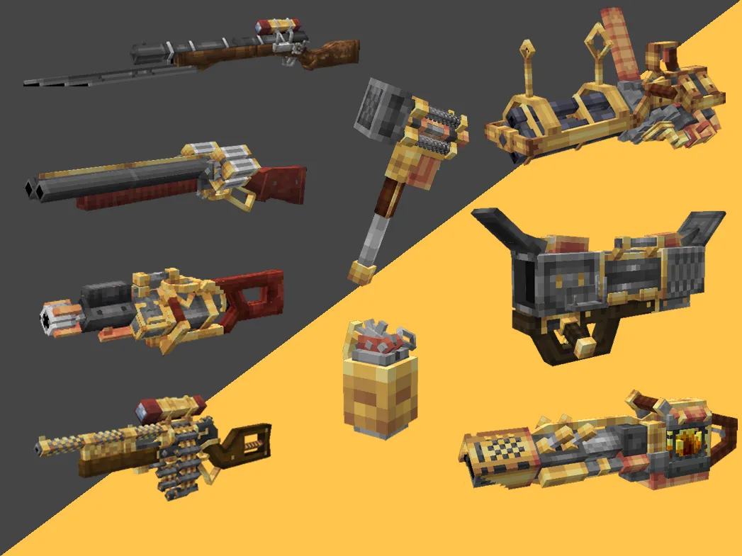 Create: Gunsmithing, Моды, Minecraft