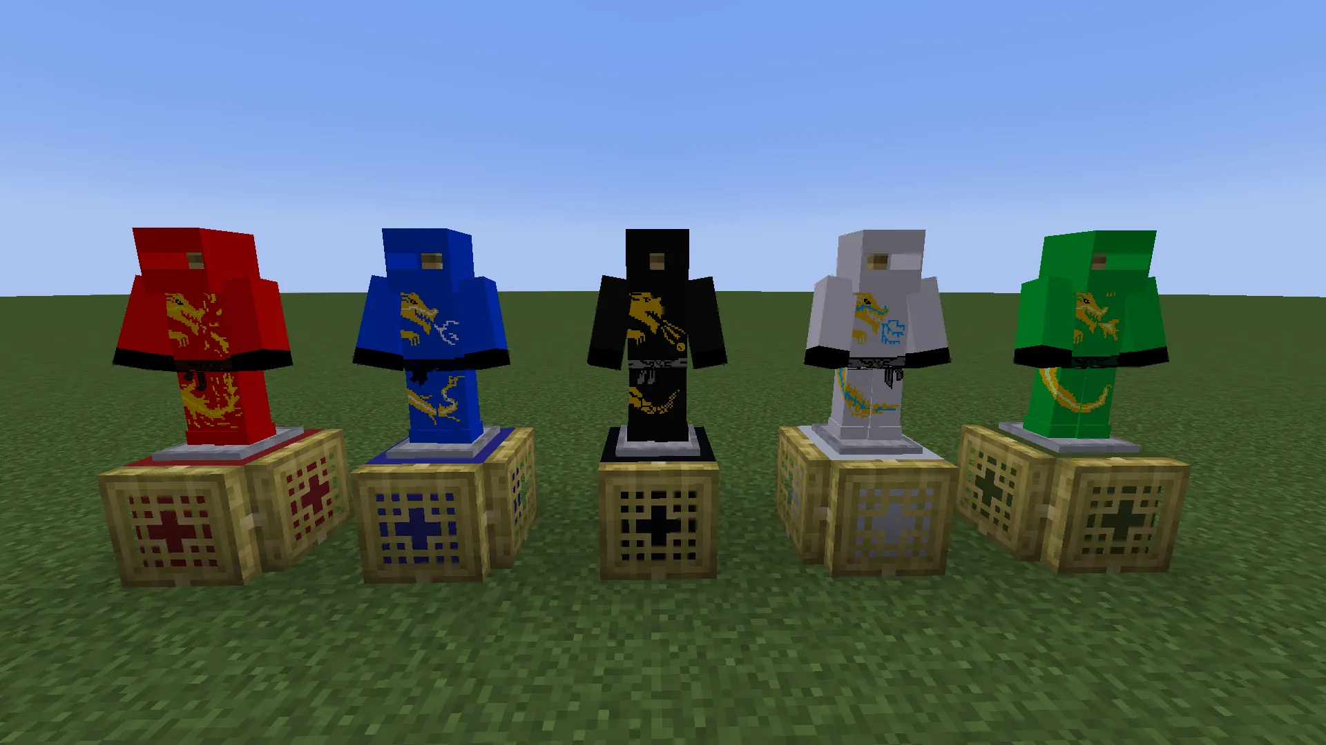 Ninjago, Masters of Spincraft, Моды, Minecraft