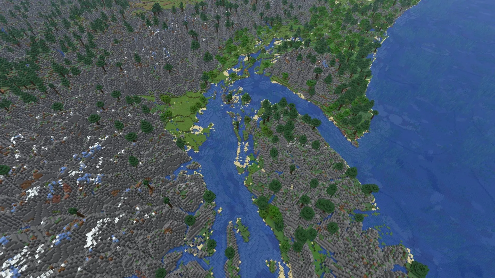 United States - Survival World, Карты, Minecraft