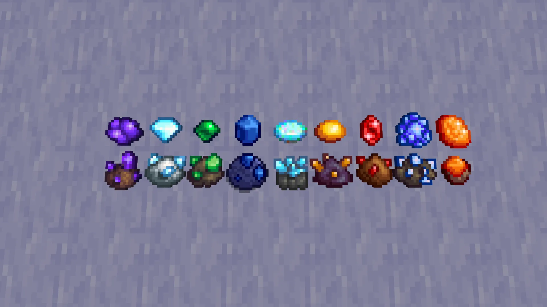 TFC Stardew Valley Gems — скриншот 2 (Текстуры, Minecraft)