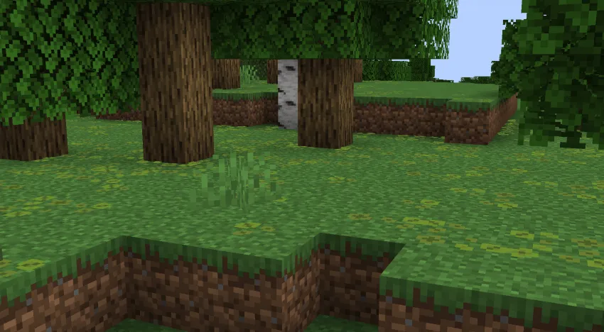 LeafLitter to Clover Patch — скриншот 1 (Текстуры, Minecraft)