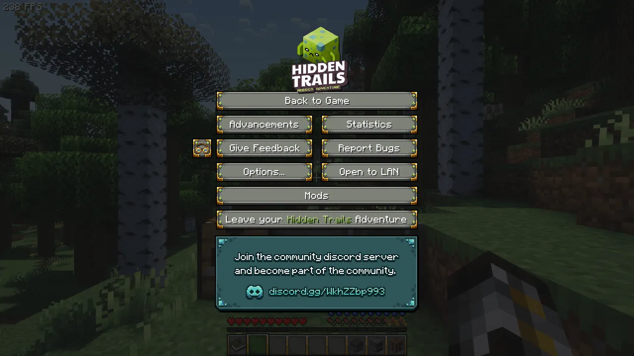 Hidden Trails-Visual Pack - Green/Grey, Текстуры, Minecraft