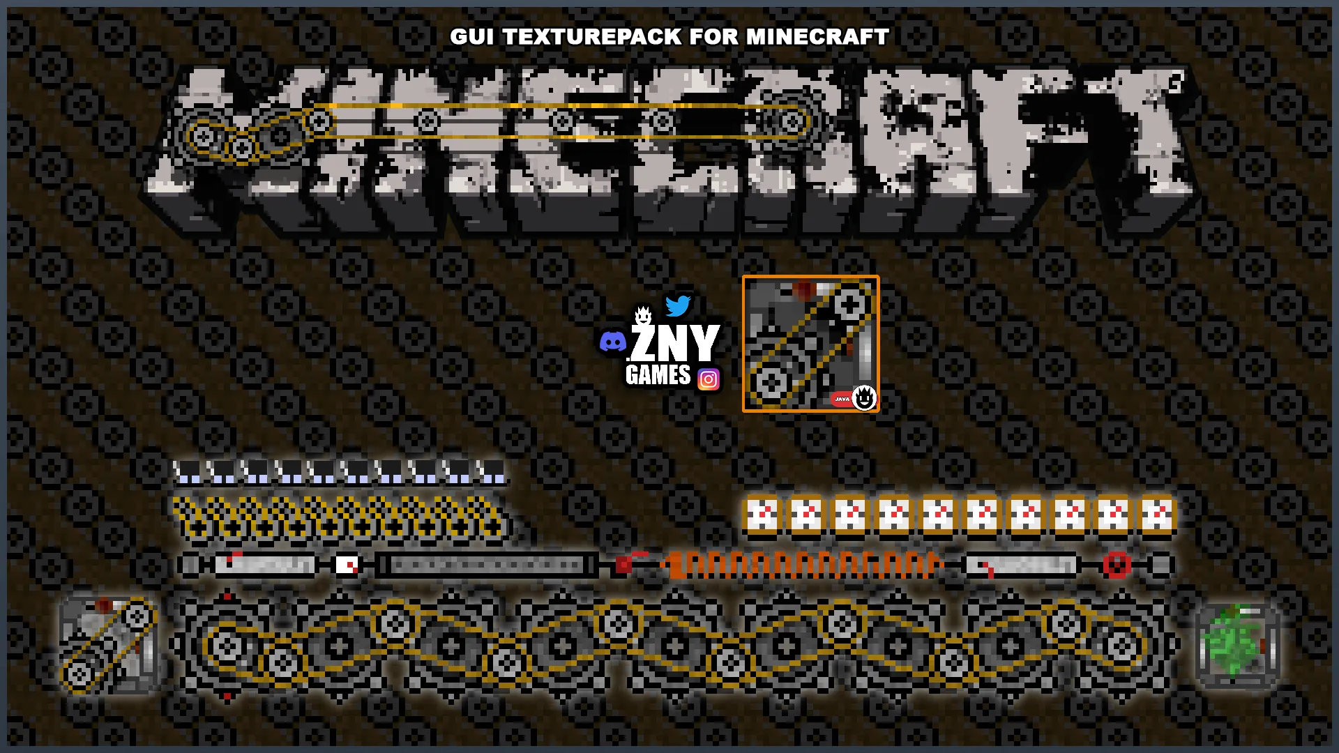 Steampunk [GUI Pack] — скриншот 4 (Текстуры, Minecraft)