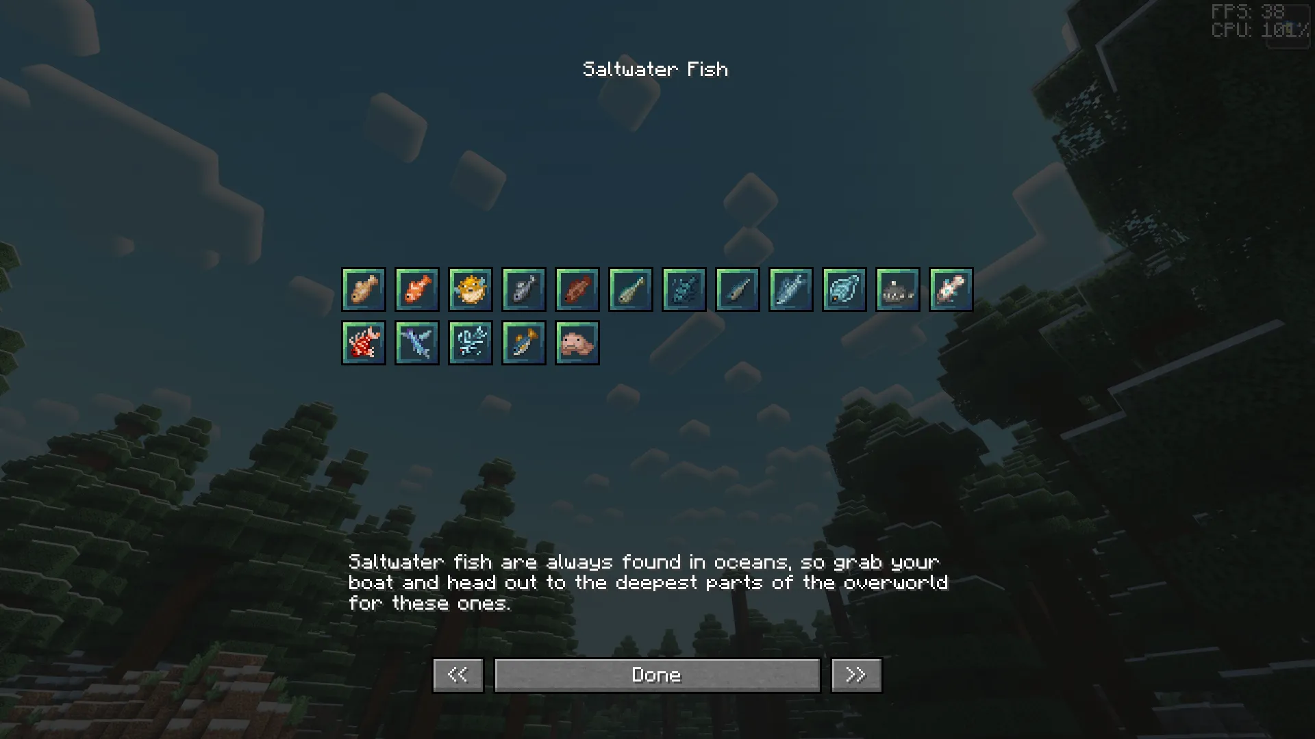 Tide Extra Compatibility, Дата-паки, Minecraft