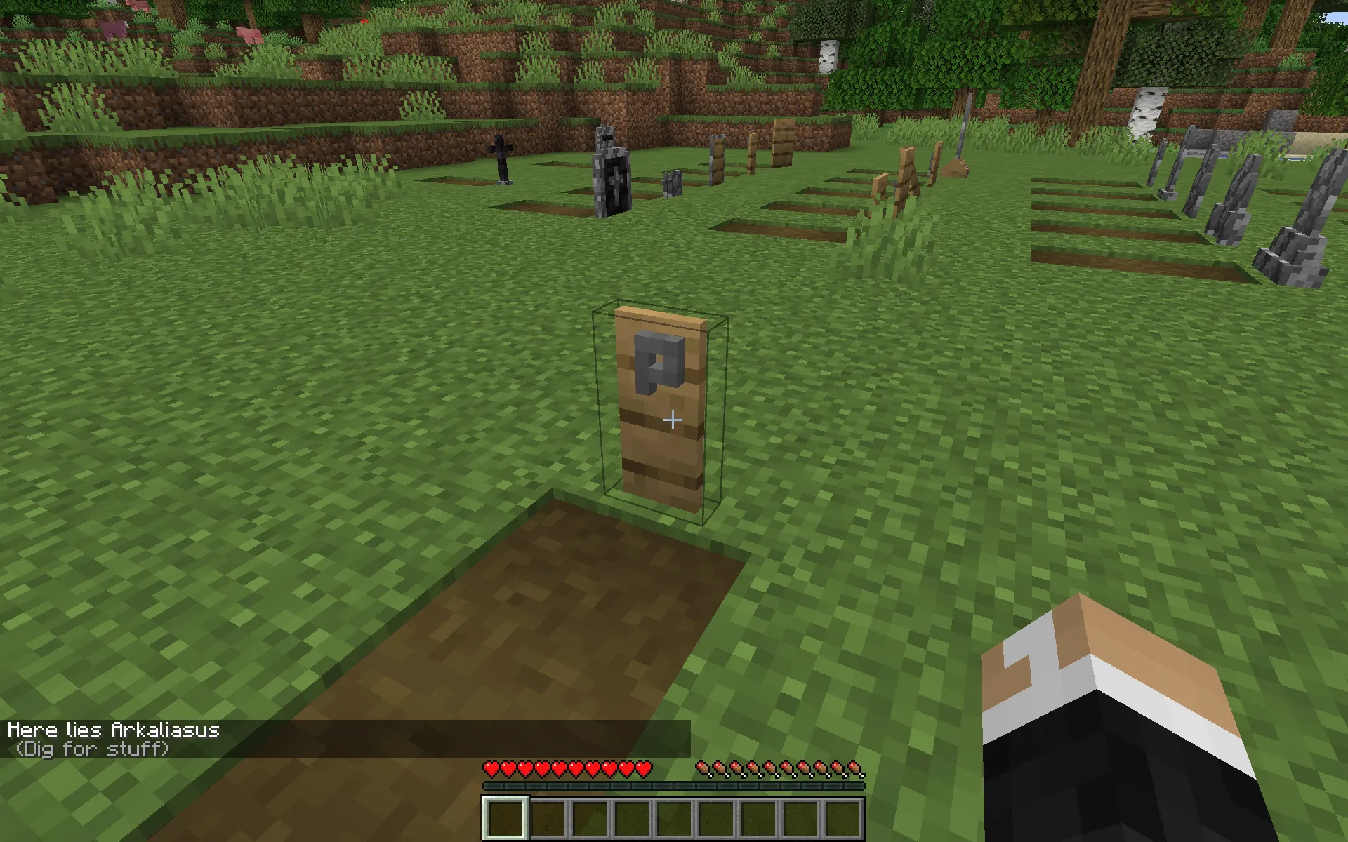 Arky's Death Graves (FORGE), Моды, Minecraft