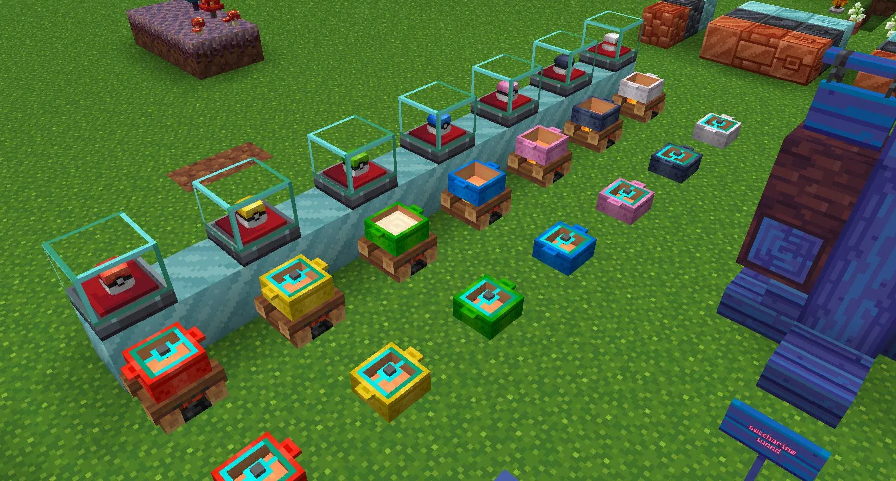 Whimscape x Cobblemon, Текстуры, Minecraft