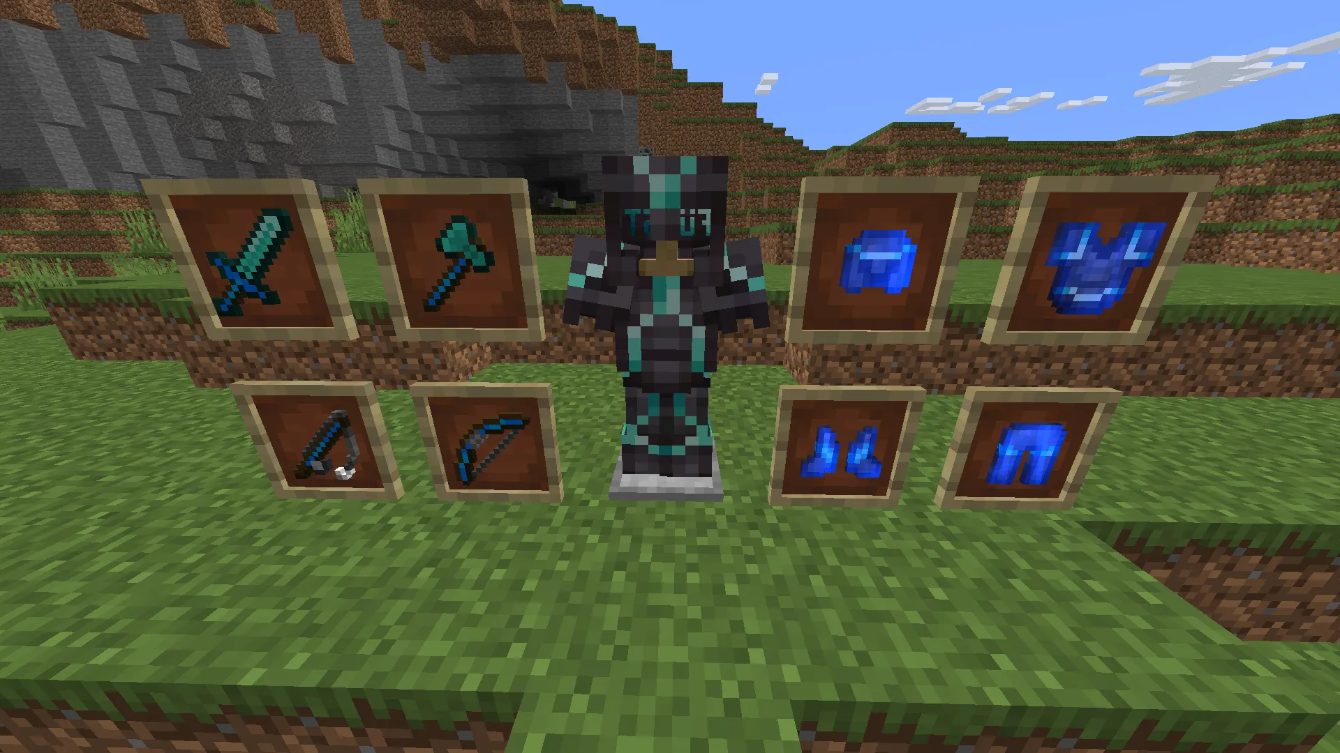 Ozeanfürst, Текстуры, Minecraft