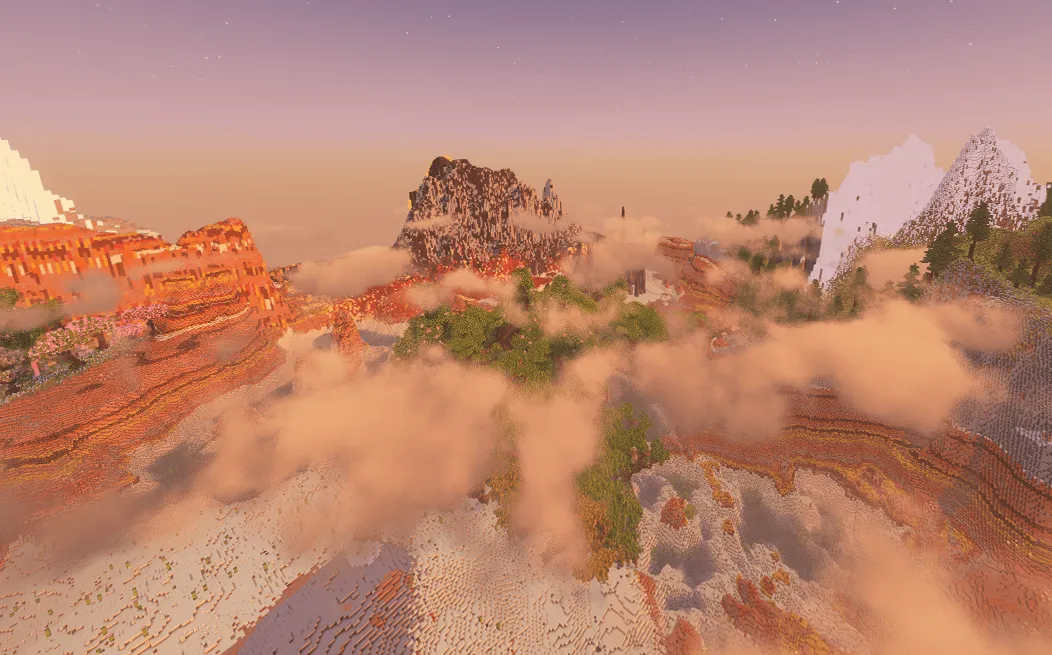 TaterLands - Oblivion Peaks — скриншот 8 (Карты, Minecraft)
