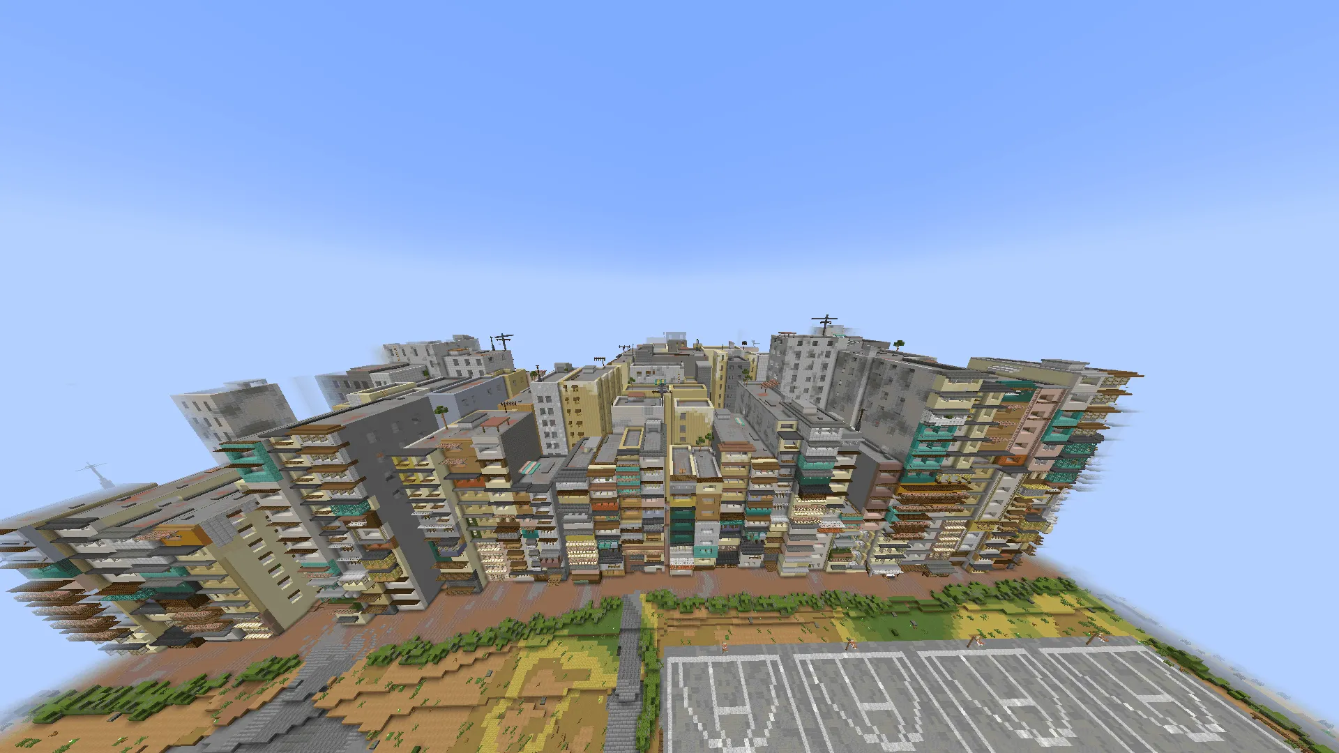 kowloon walled city — скриншот 2 (Карты, Minecraft)