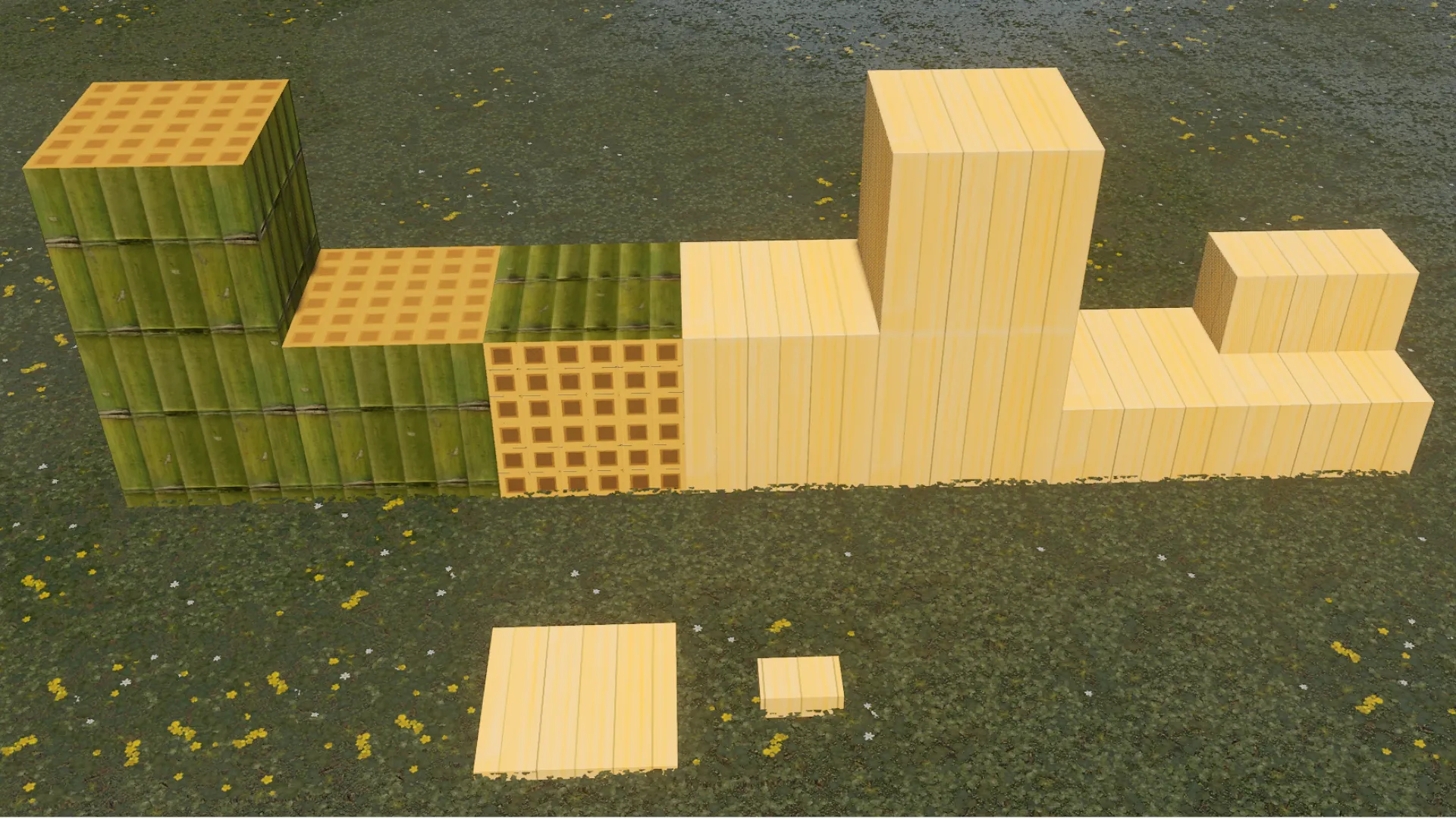 Syprate's Better Bamboo Blocks — скриншот 2 (Текстуры, Minecraft)