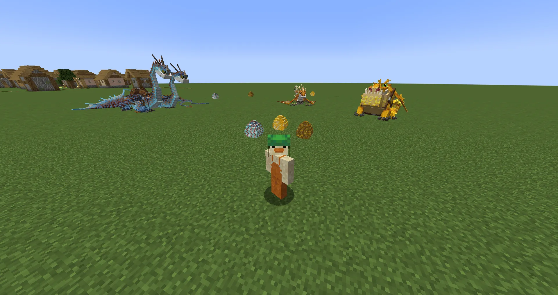 Danny's Dragons, Моды, Minecraft