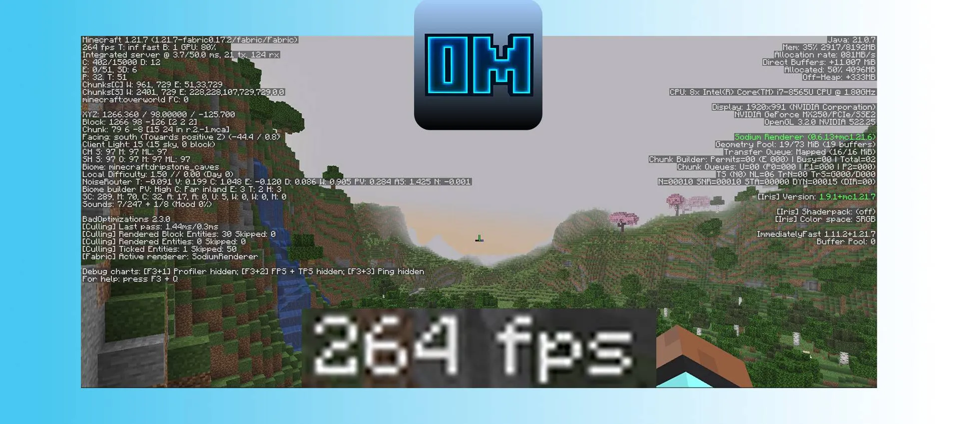 Optimization Maximized [Curseforge] — скриншот 6 (Модпаки, Minecraft)