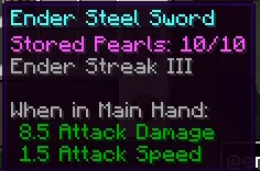 Ender Steel, Моды, Minecraft