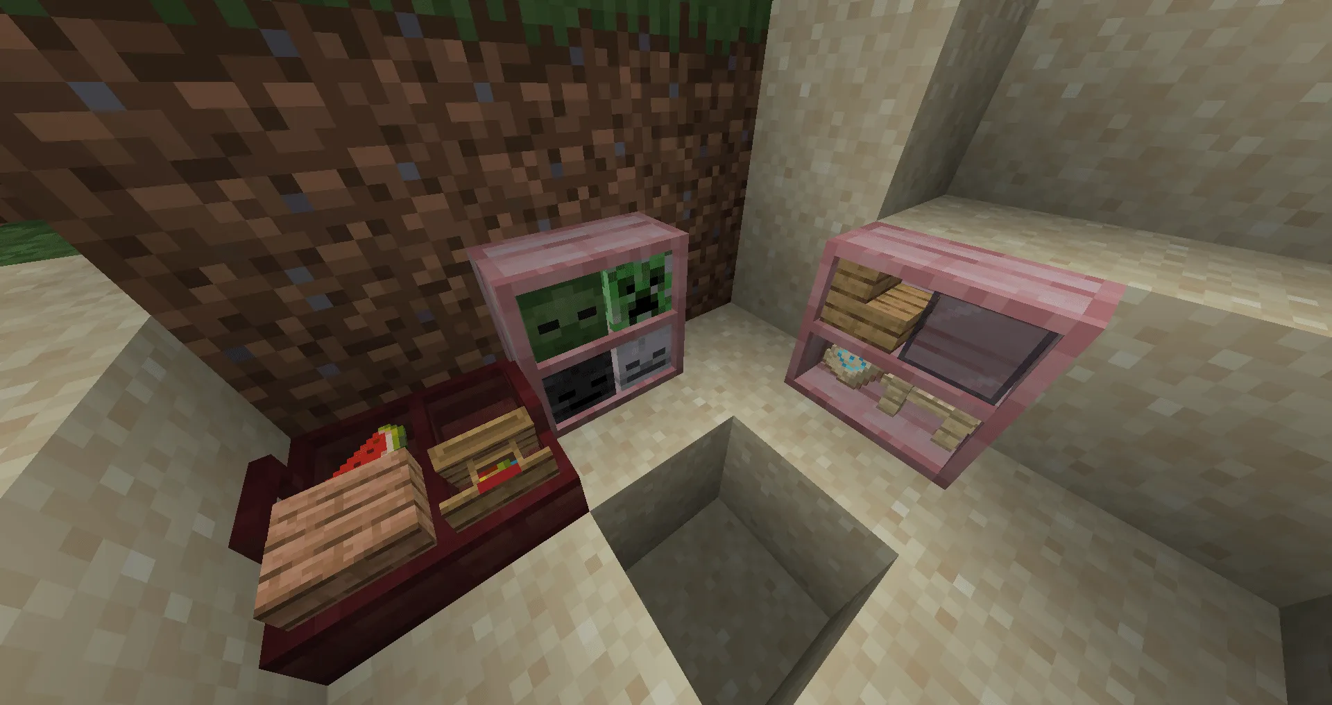 Shelves, Моды, Minecraft