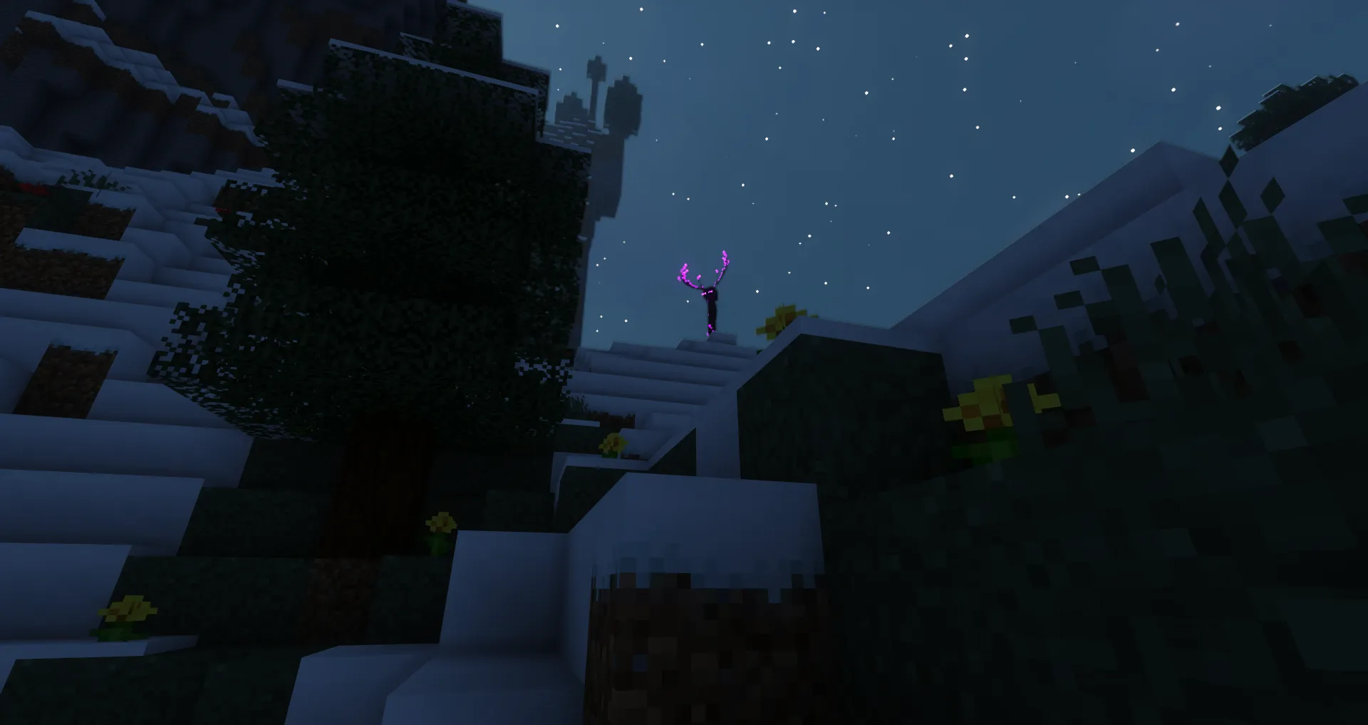 HUM Enderman — скриншот 1 (Текстуры, Minecraft)