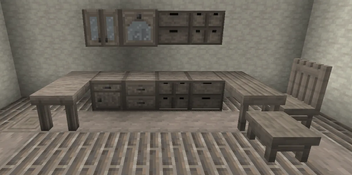 Ashy Gray Acacia, Текстуры, Minecraft